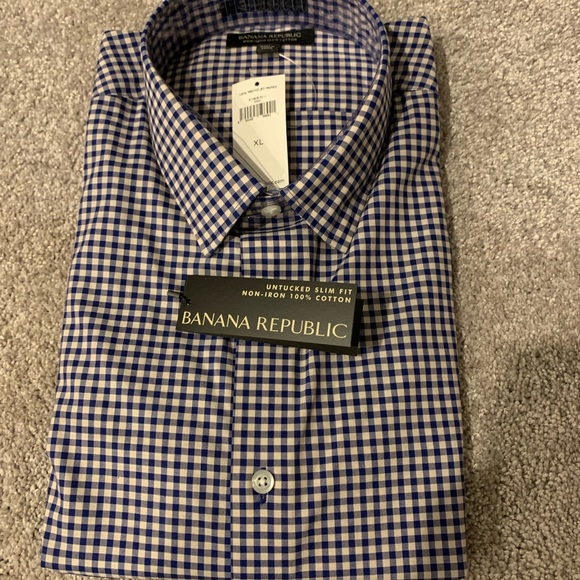 Banana Republic Dress Shirt XL NWT - Picture 5 of 5